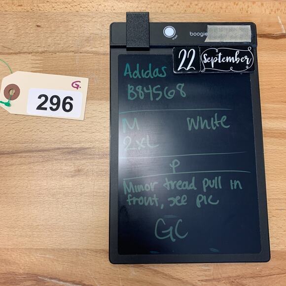 Adidas Golf Shirt Mens 2XL White Puremotion CoolMax Snap Button Collar Athletic - Picture 10 of 11